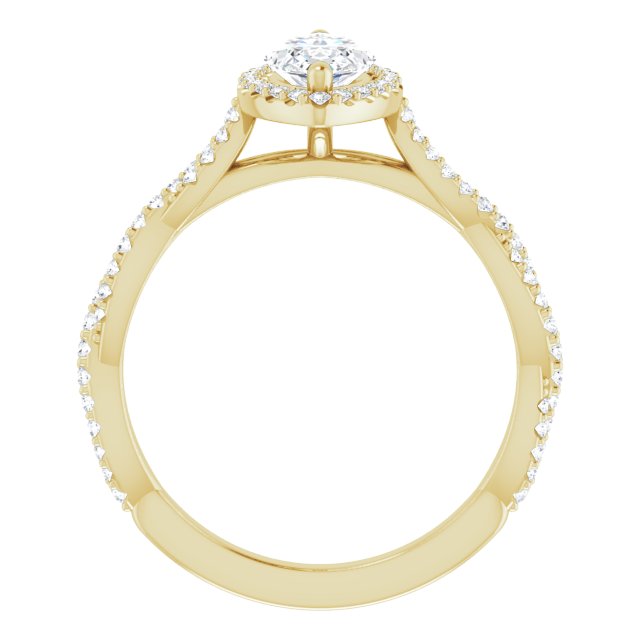Halo-Style Engagement Ring