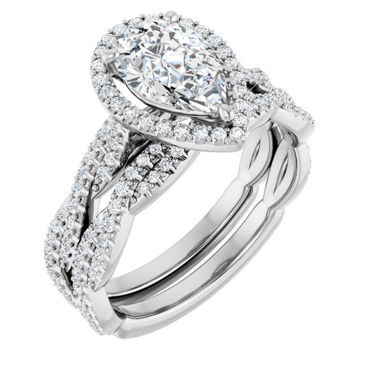 Halo-Style Engagement Ring