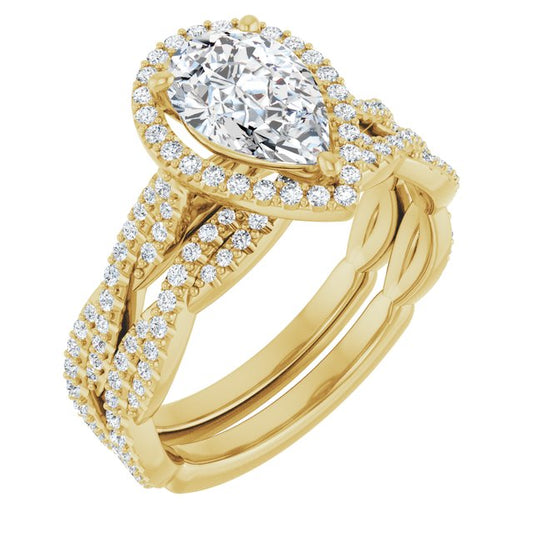 Halo-Style Engagement Ring