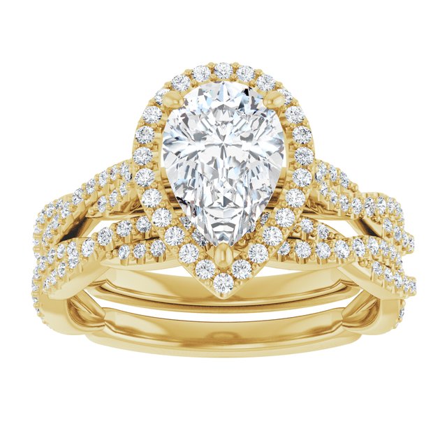 Halo-Style Engagement Ring
