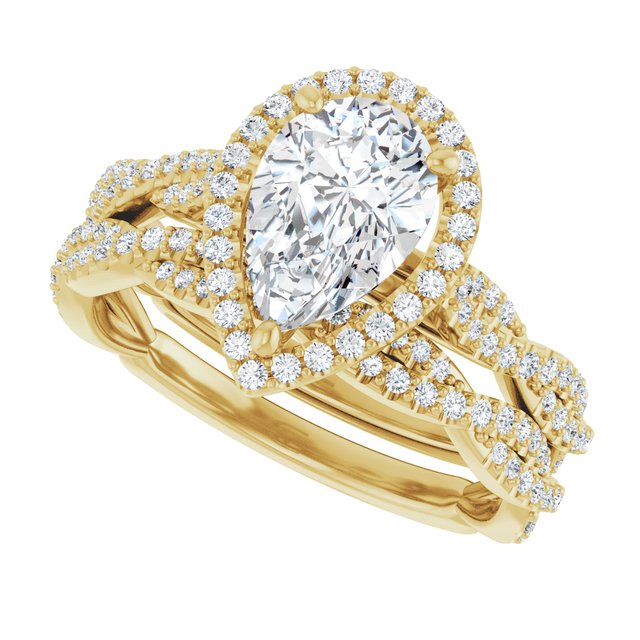 Halo-Style Engagement Ring