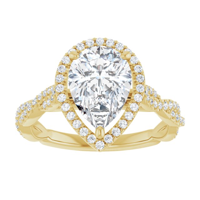 Halo-Style Engagement Ring