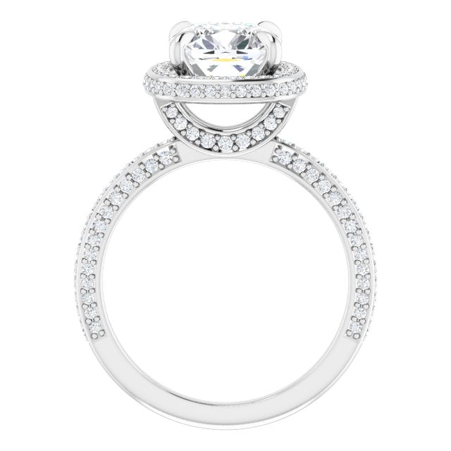 Halo-Style Engagement Ring