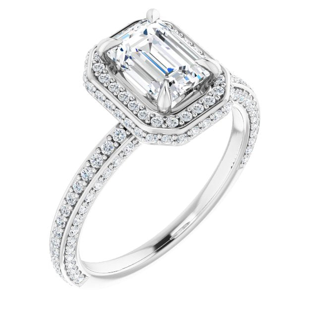 Halo-Style Engagement Ring