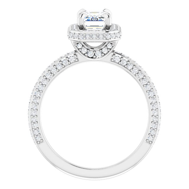 Halo-Style Engagement Ring