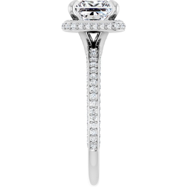 Halo-Style Engagement Ring