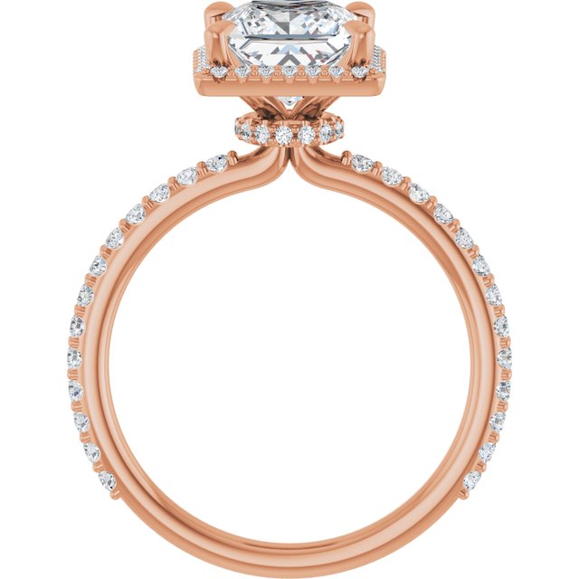 Halo-Style Engagement Ring