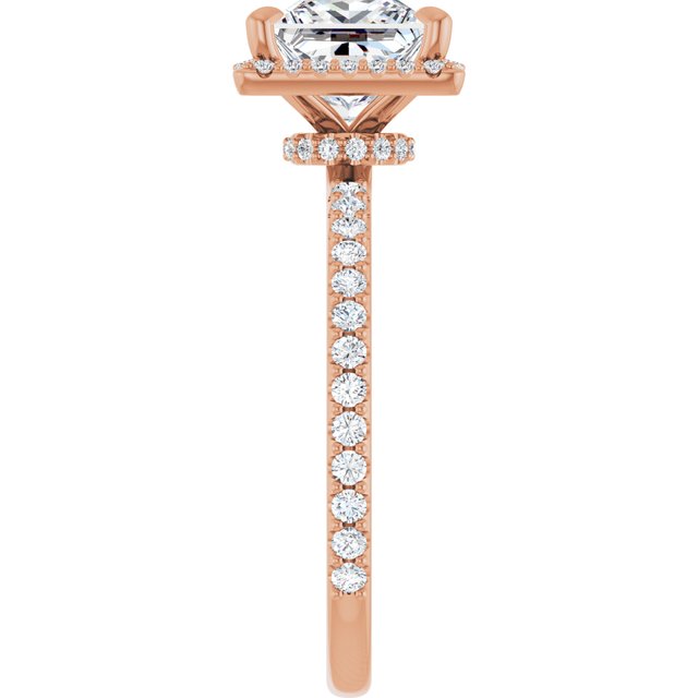 Halo-Style Engagement Ring