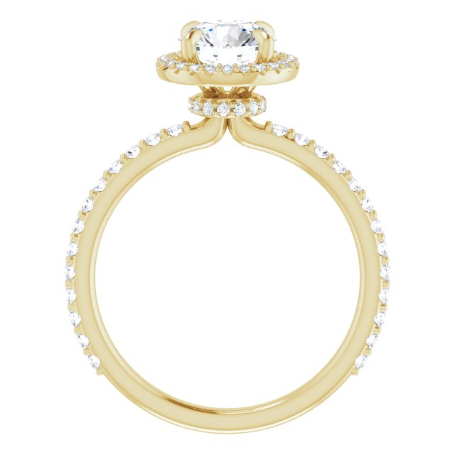 Halo-Style Engagement Ring