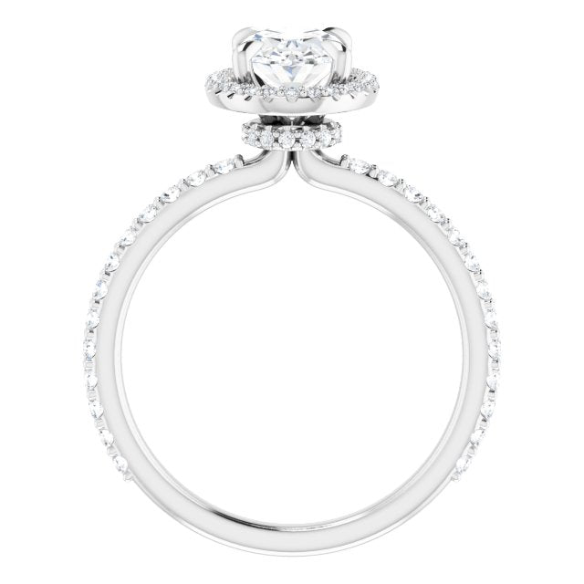 Halo-Style Engagement Ring