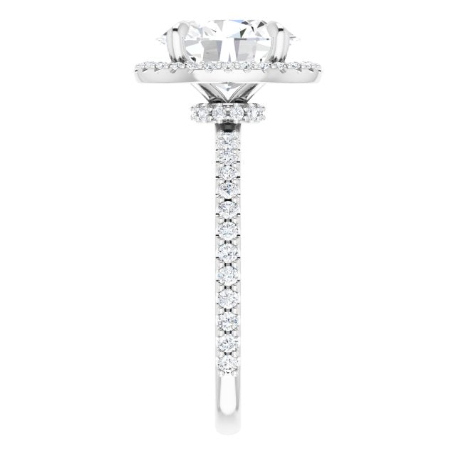 Halo-Style Engagement Ring