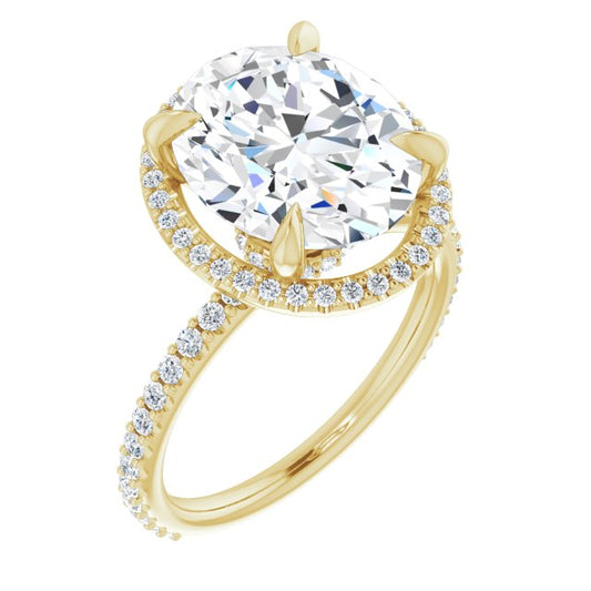 Halo-Style Engagement Ring