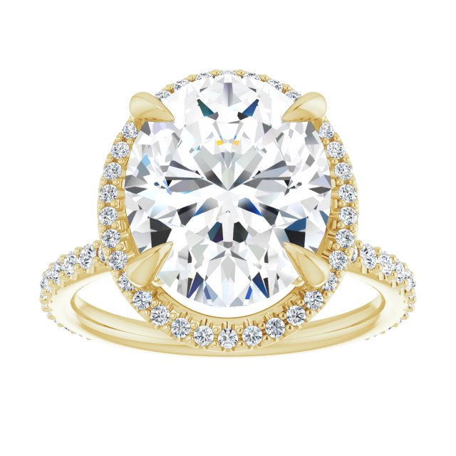 Halo-Style Engagement Ring