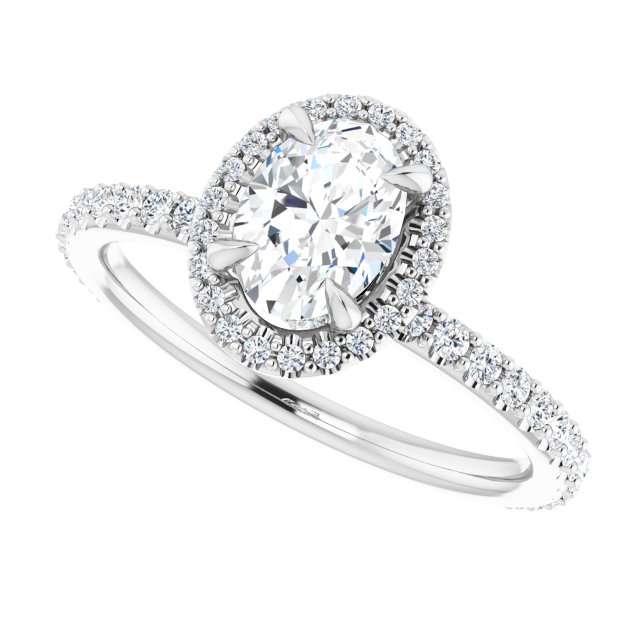 Halo-Style Engagement Ring