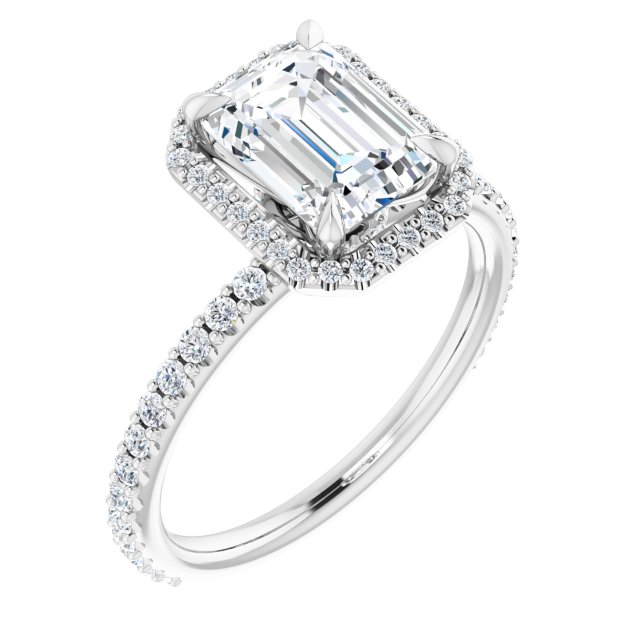 Halo-Style Engagement Ring