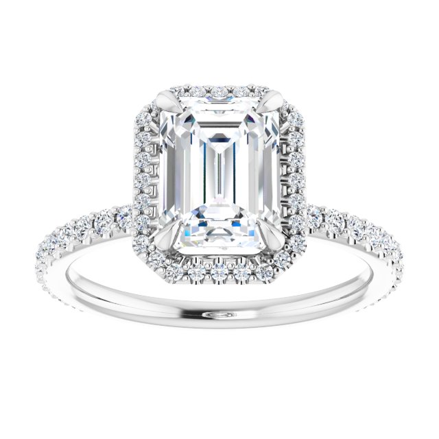 Halo-Style Engagement Ring