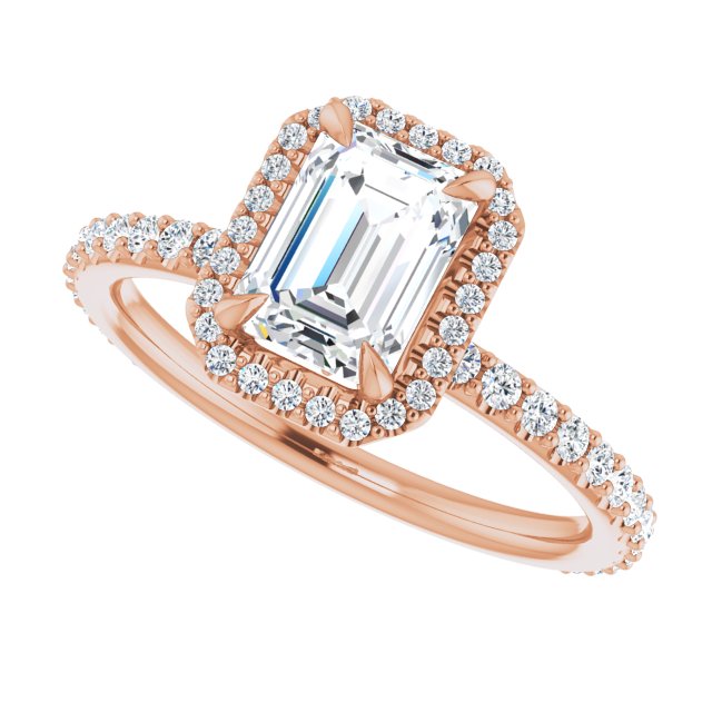 Halo-Style Engagement Ring