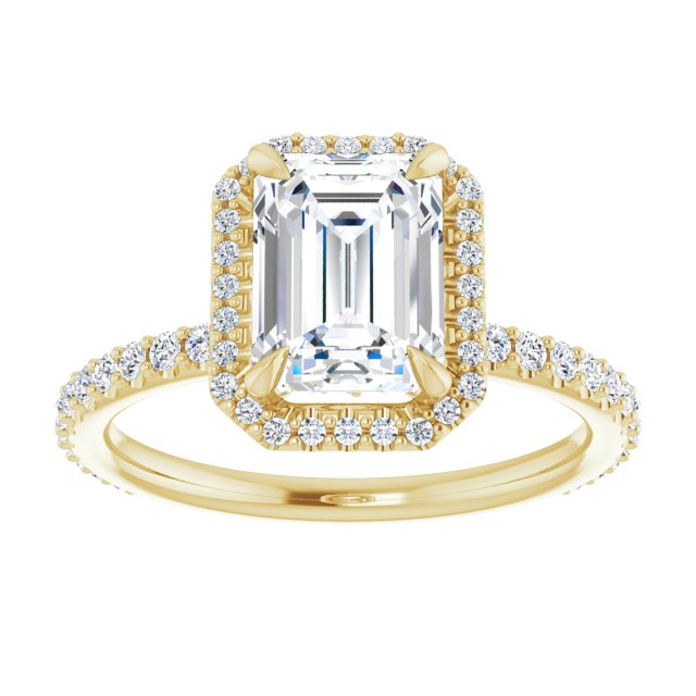 Halo-Style Engagement Ring