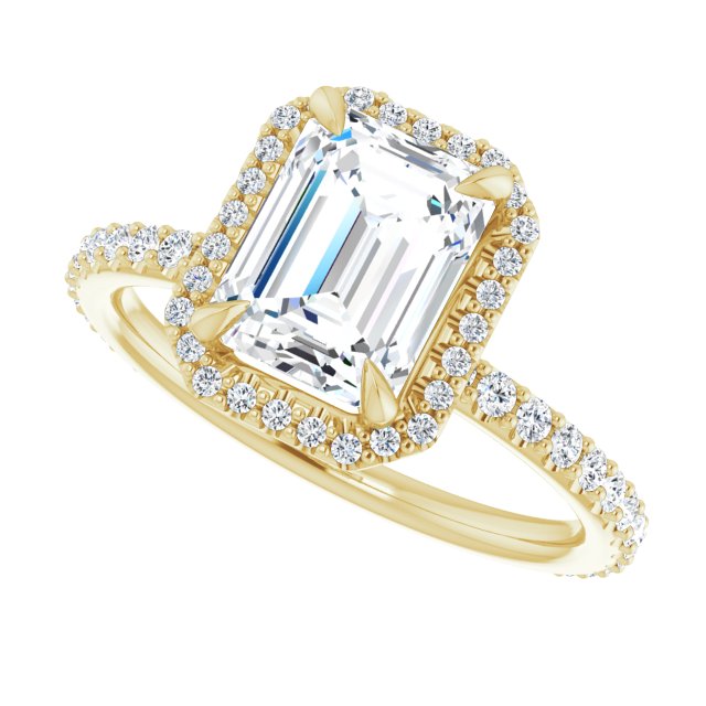 Halo-Style Engagement Ring