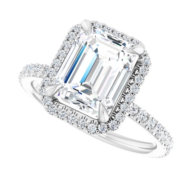 Halo-Style Engagement Ring