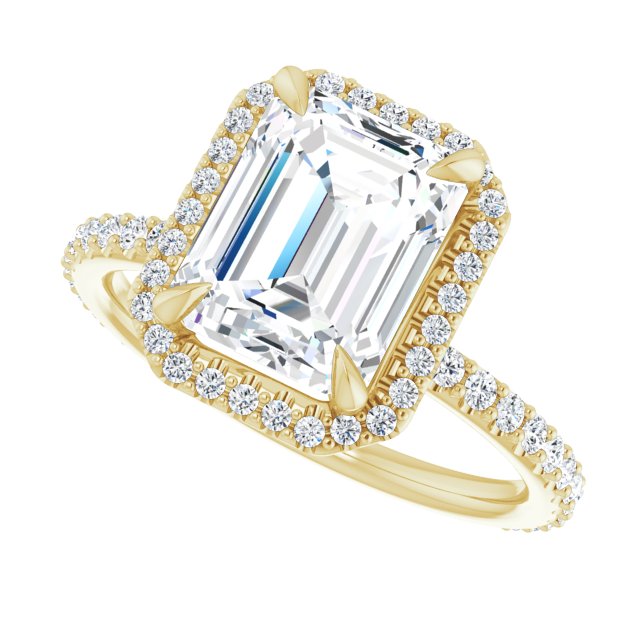 Halo-Style Engagement Ring
