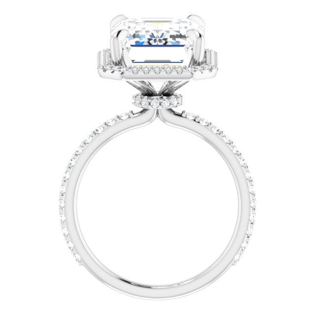 Halo-Style Engagement Ring