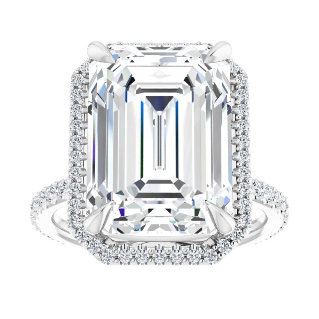 Halo-Style Engagement Ring