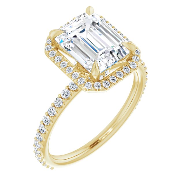 Halo-Style Engagement Ring