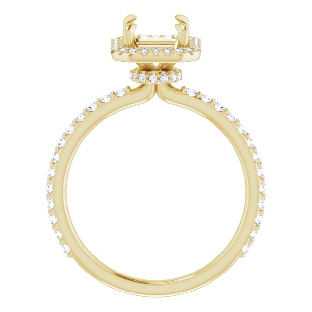Halo-Style Engagement Ring