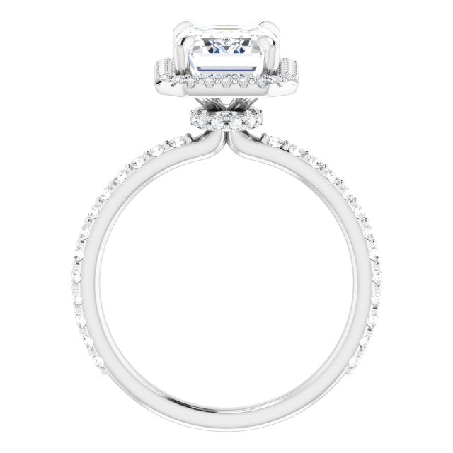 Halo-Style Engagement Ring