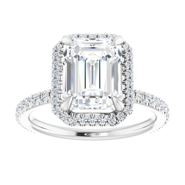 Halo-Style Engagement Ring