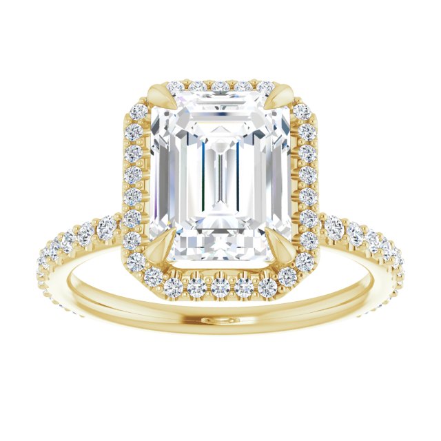 Halo-Style Engagement Ring