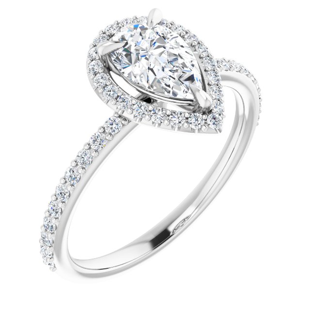 Halo-Style Engagement Ring