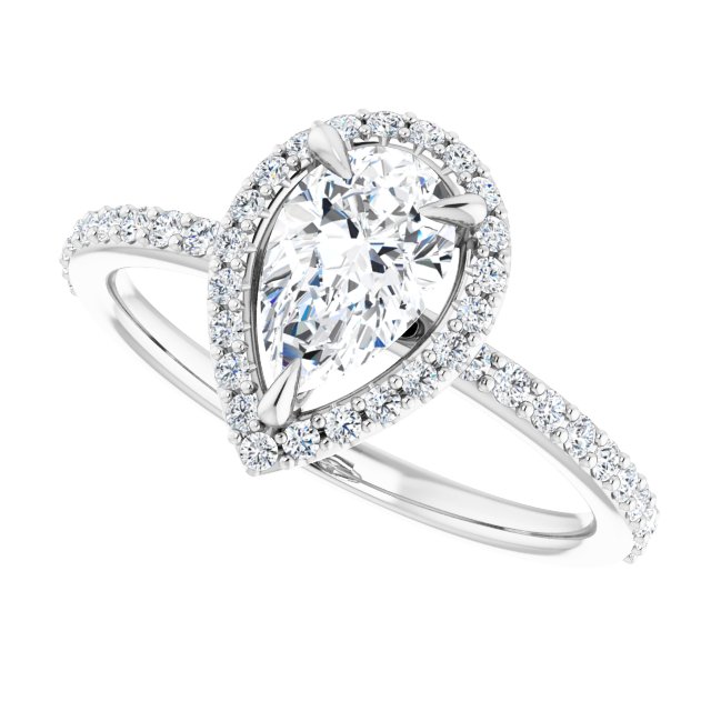 Halo-Style Engagement Ring