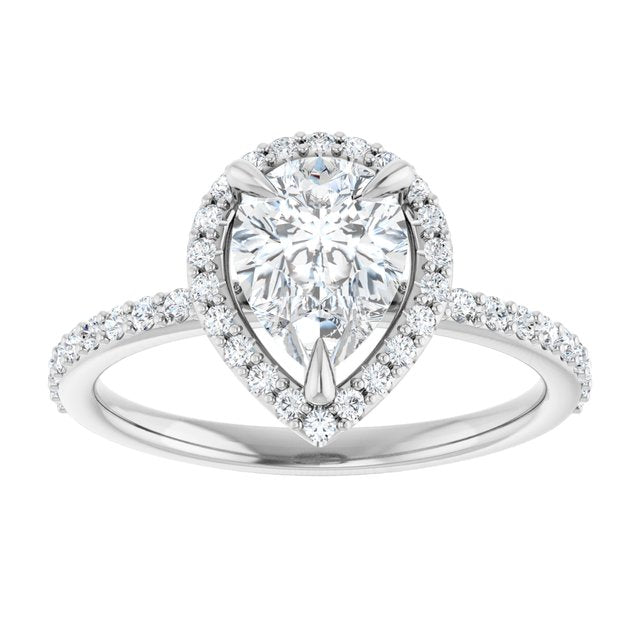 Halo-Style Engagement Ring
