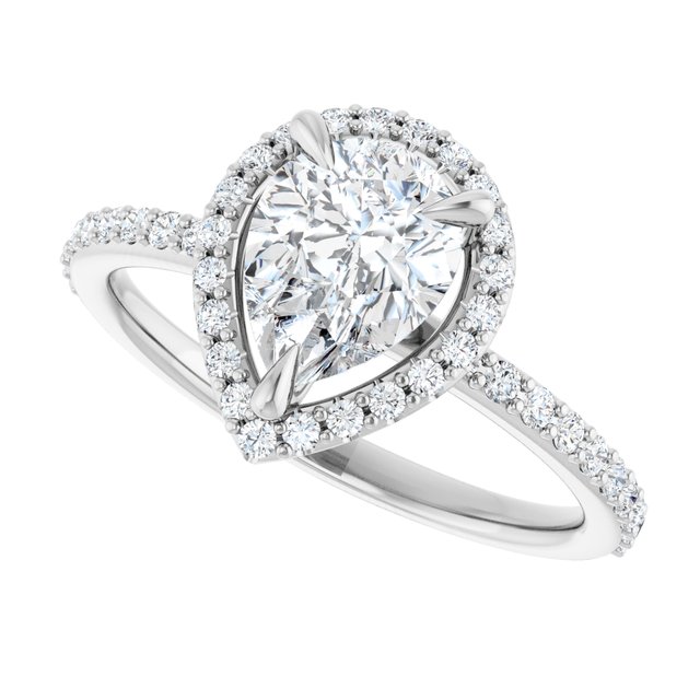 Halo-Style Engagement Ring