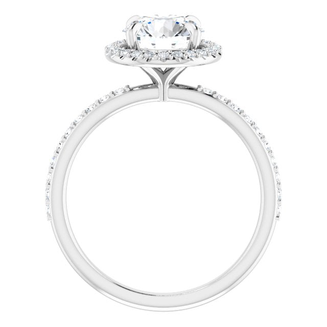 Halo-Style Engagement Ring