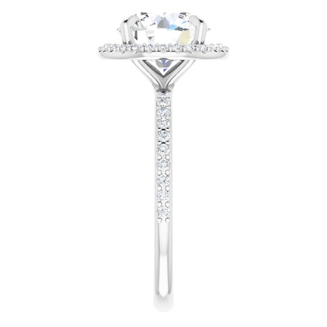 Halo-Style Engagement Ring