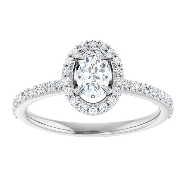 Halo-Style Engagement Ring