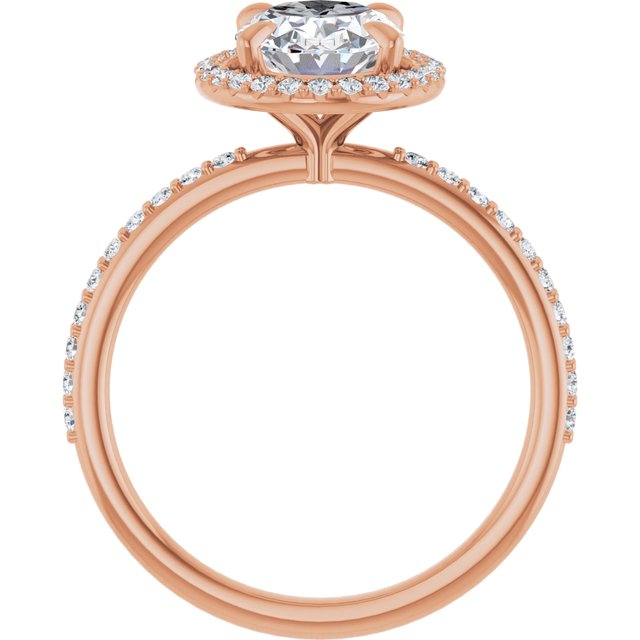 Halo-Style Engagement Ring
