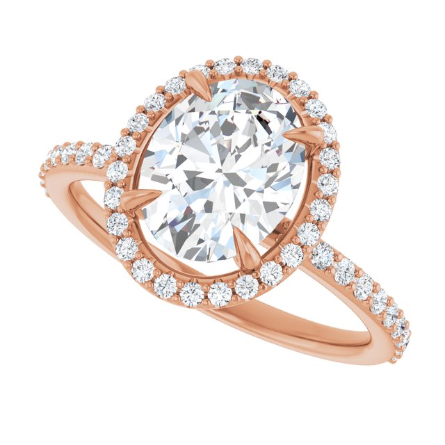 Halo-Style Engagement Ring