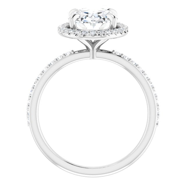 Halo-Style Engagement Ring