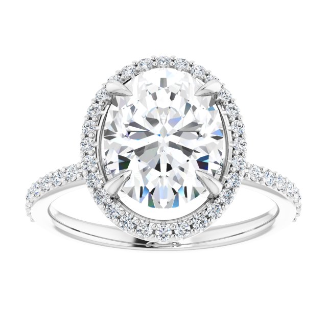Halo-Style Engagement Ring