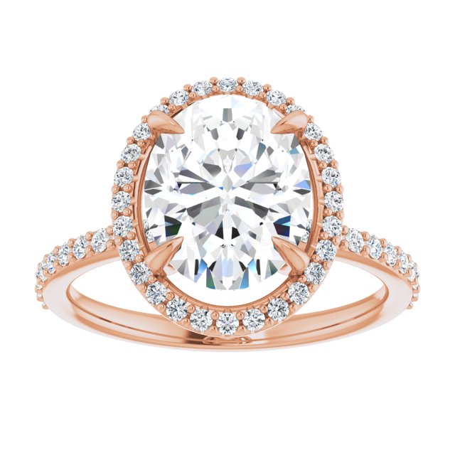 Halo-Style Engagement Ring