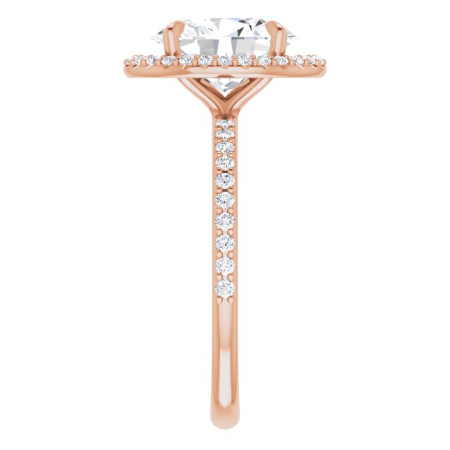 Halo-Style Engagement Ring