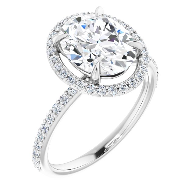 Halo-Style Engagement Ring