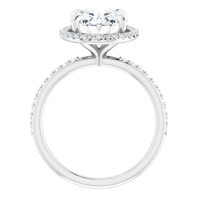 Halo-Style Engagement Ring