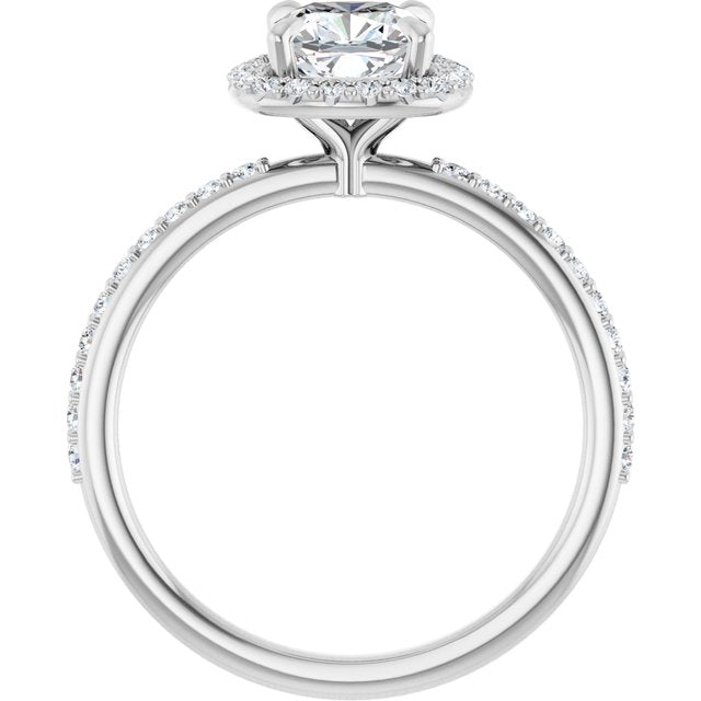 Halo-Style Engagement Ring