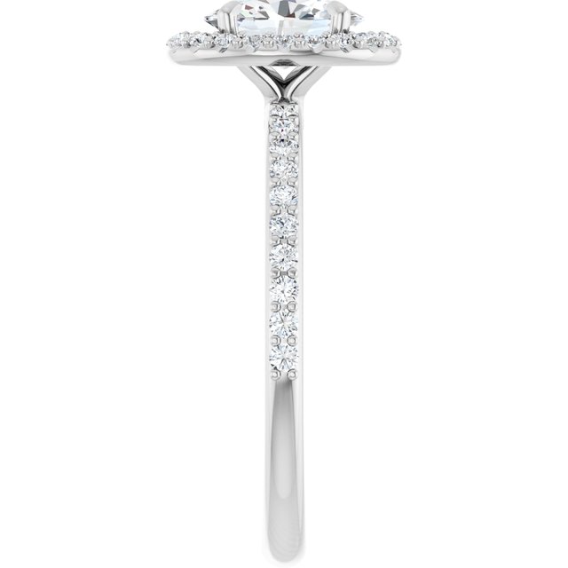 Halo-Style Engagement Ring
