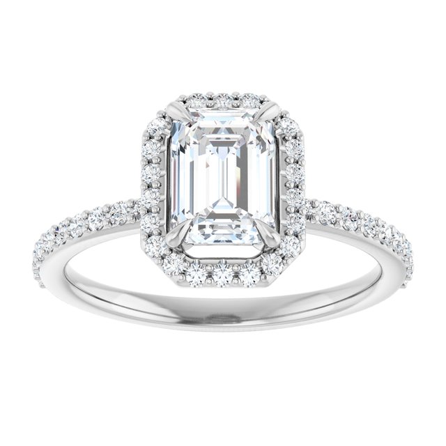 Halo-Style Engagement Ring